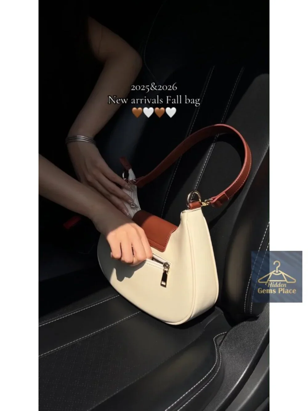 Vegan Leather Hobo Handbag RFID Blocking Crossbody Shoulder Bag Anti Theft Purse